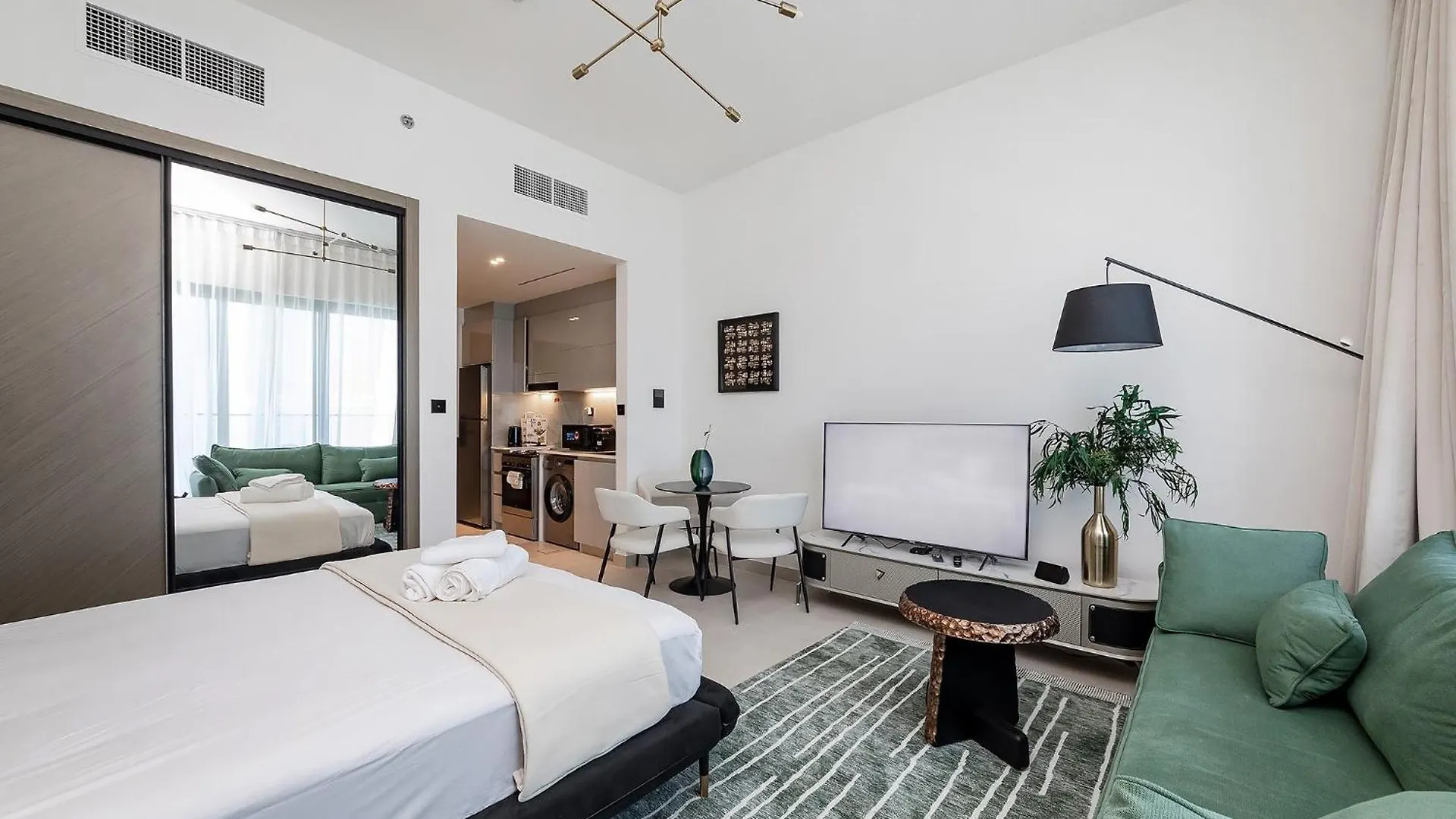 Apartmán Sophisticated Binghatti Canal Dubaj